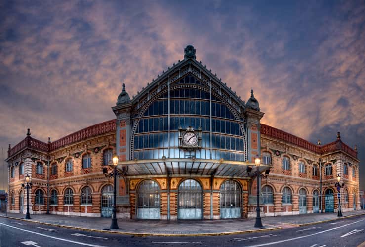 Old railway station, city of Almeria