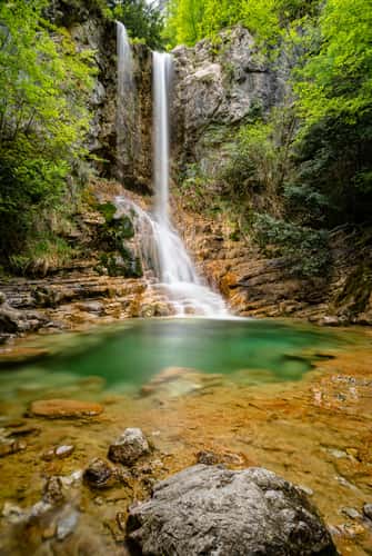 Orlias Stream (Red Rock Waterfall)