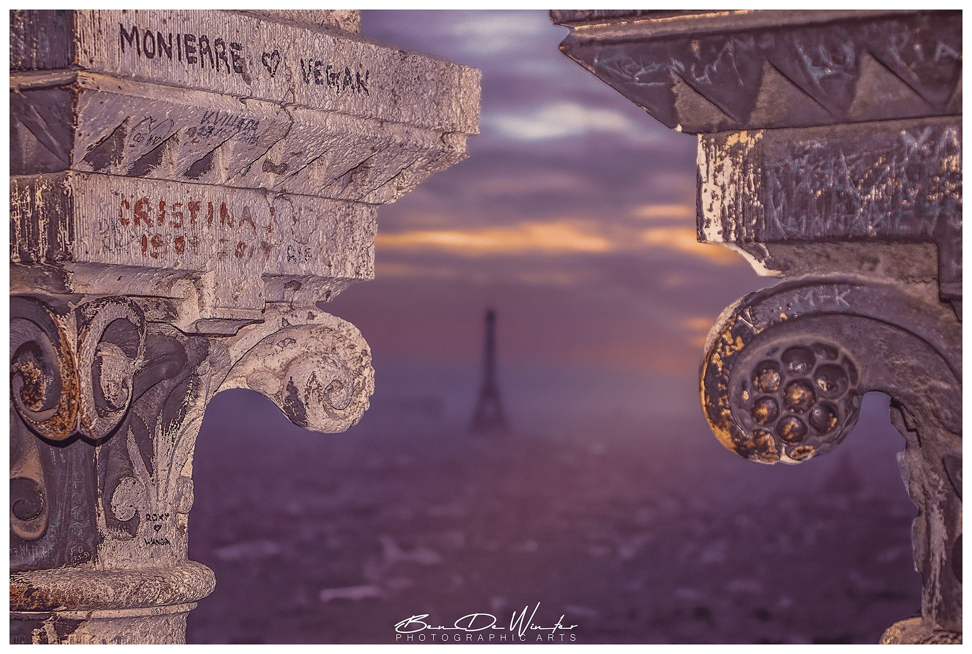Paris, View from Basilique du Sacré-Cœur, France
