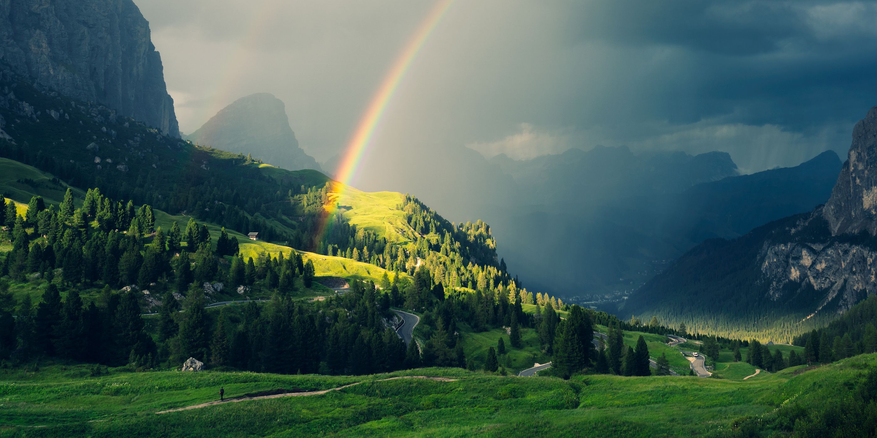 Passo Gardena, Italy