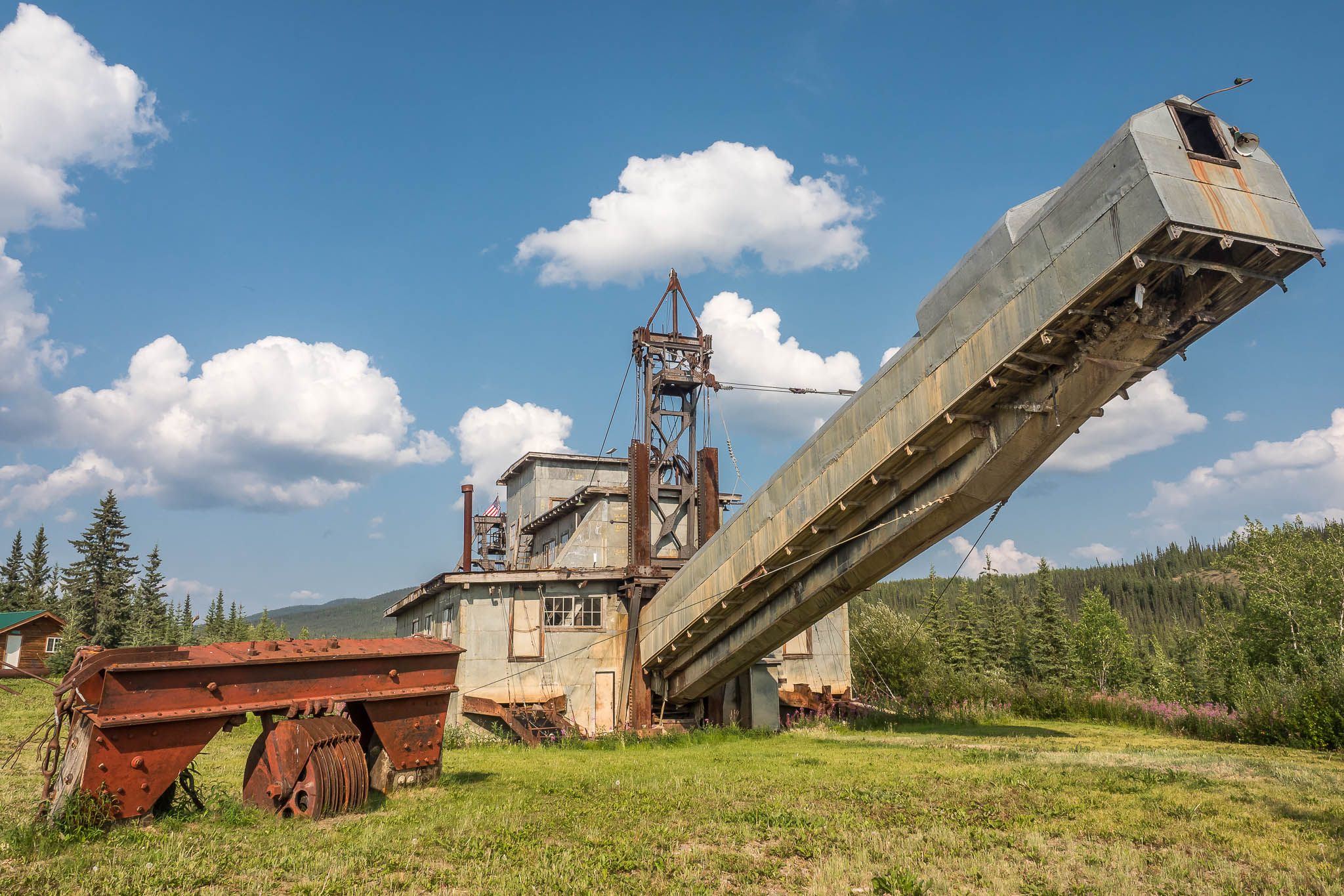 Pedro Gold Dredge at Chicken, USA