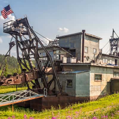 Pedro Gold Dredge at Chicken, USA