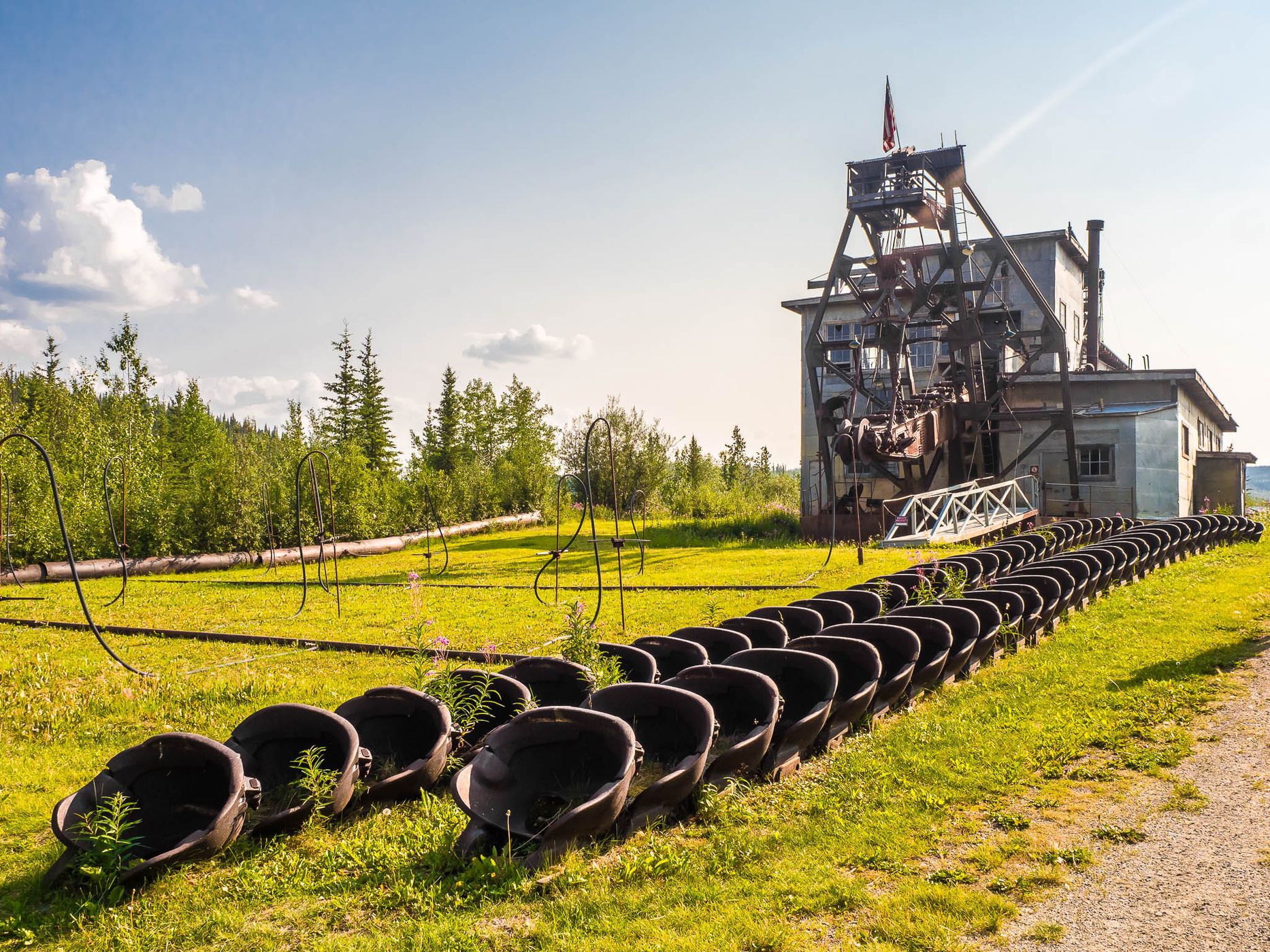 Pedro Gold Dredge at Chicken, USA