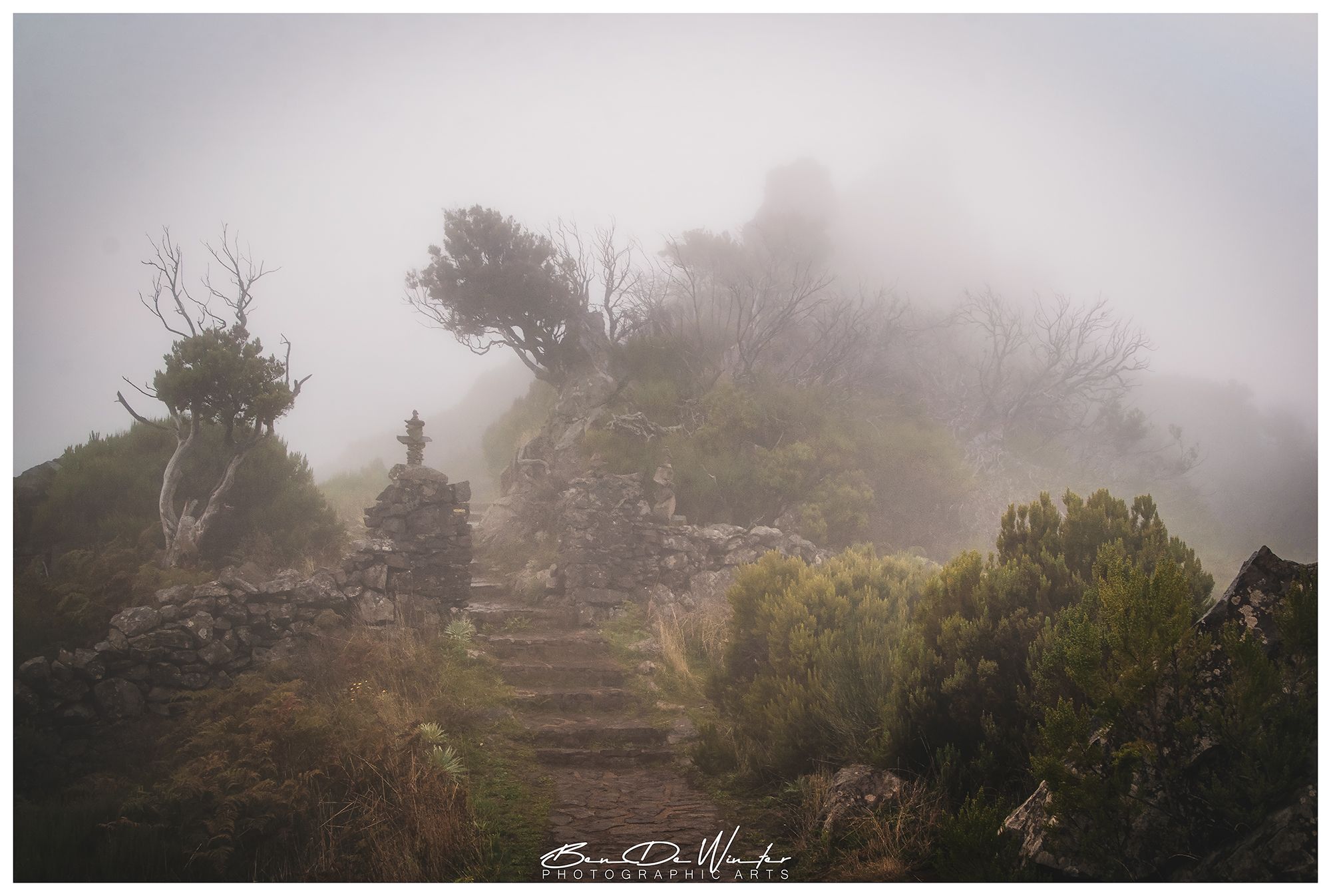 Pico Ruivo Hiking Trail, Portugal