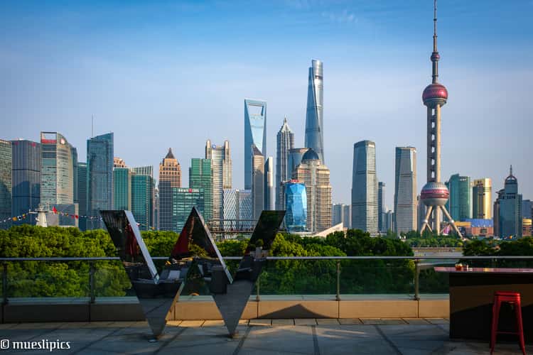 Pudong View from W-Hotel Terrace