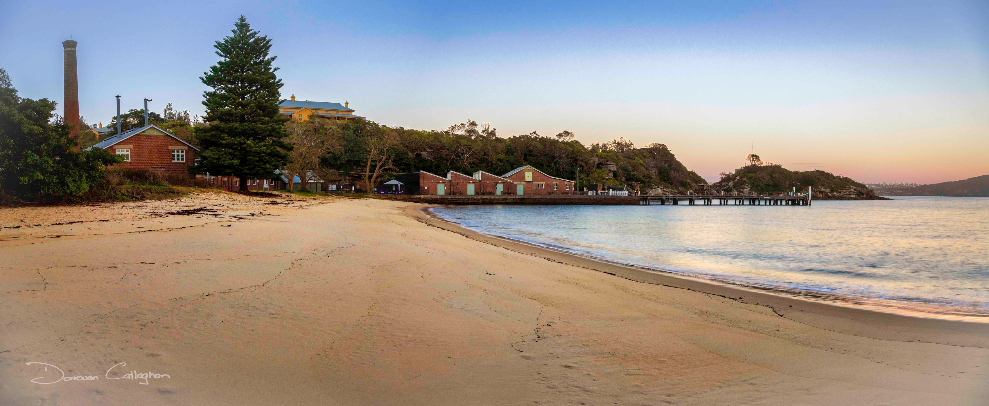 Quarantine Beach, Q Station, North Head, Manly, Sydney, NSW, Australia