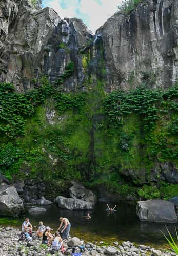 Queda de Água do Salto da Farinha - Poço Azul