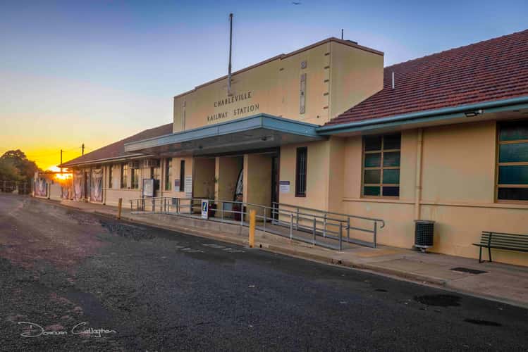 Railway station, Charleville, Outback, Queensland