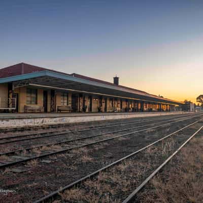 Railway station, Charleville, Queensland, Australia
