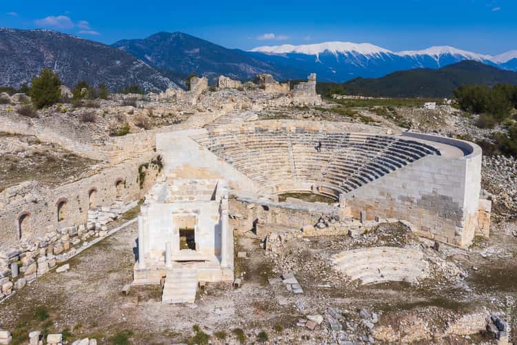Rhodiapolis ruins