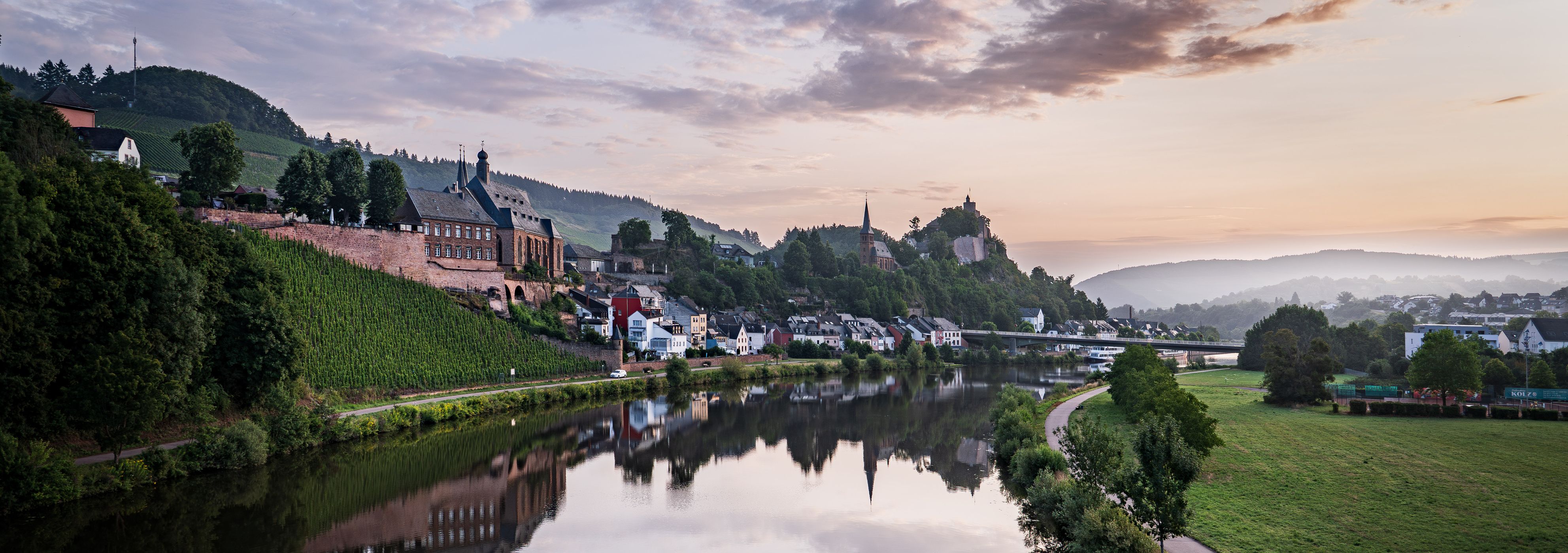 Saarburg Panorama, Germany