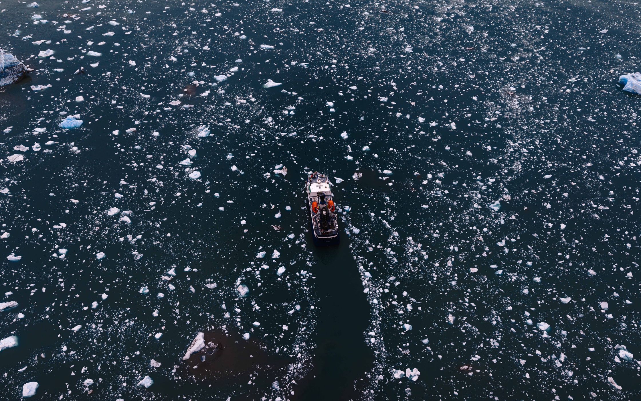 Sea Ice Negribreen, Svalbard & Jan Mayen Islands