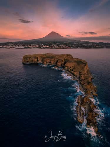 Sea Stacks by Pico Island