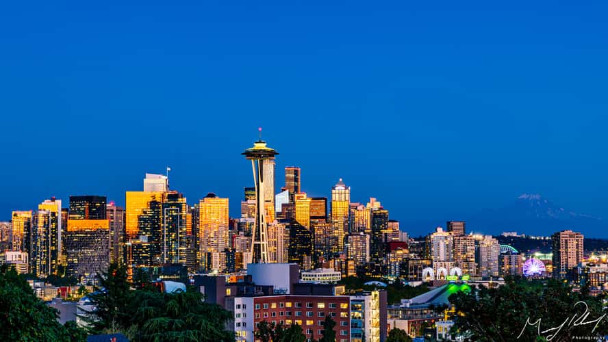 Space Needle from Kerry Park, Seattle