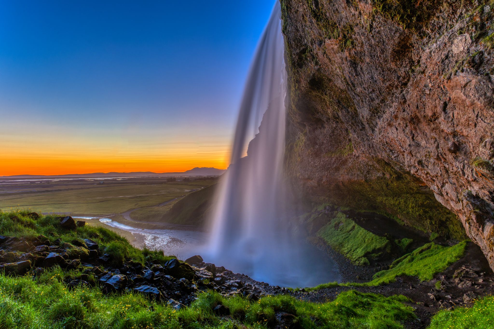Behind Walk, Seljalandsfoss, Iceland