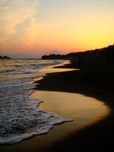 Shichirigahama beach, Kamakura