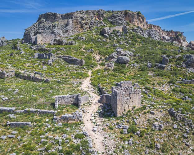 Sillyon ruins (drone)