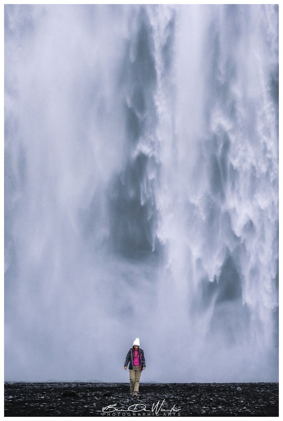 Skogafoss front view, Iceland