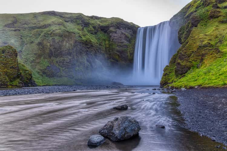 Skógafoss Waterfall