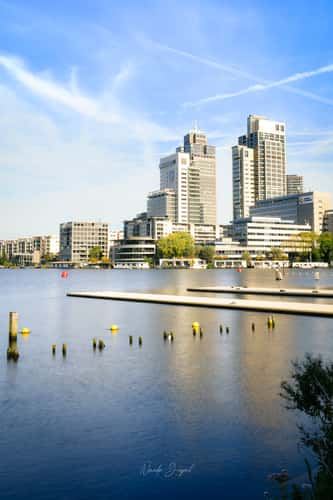 Skyline of Amsterdam