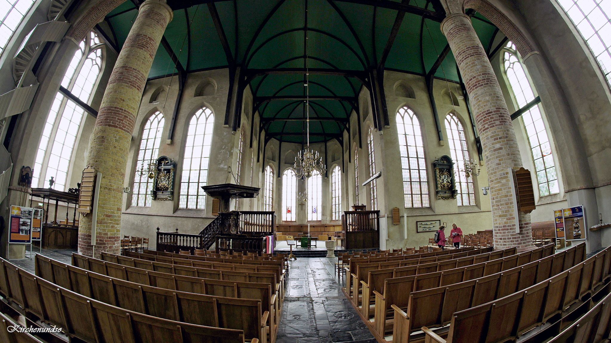 St. Gertrudis interior, Netherlands