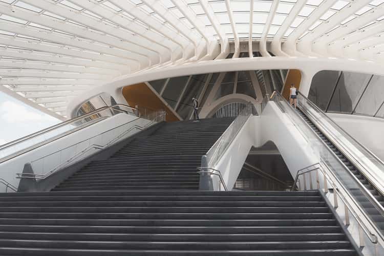 Central Station Mons, Belgium
