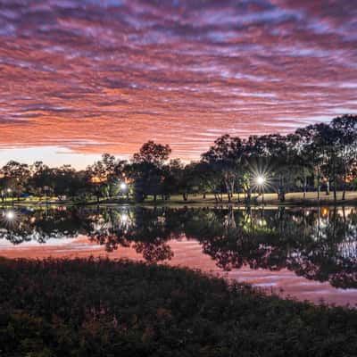 Sunrise Jack Taylor Weir, St George, Queensland, Australia