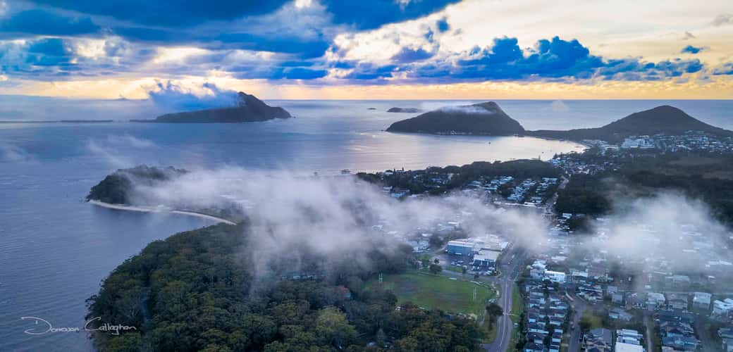 Sunrise, Nelson Bay, North Coast NSW,