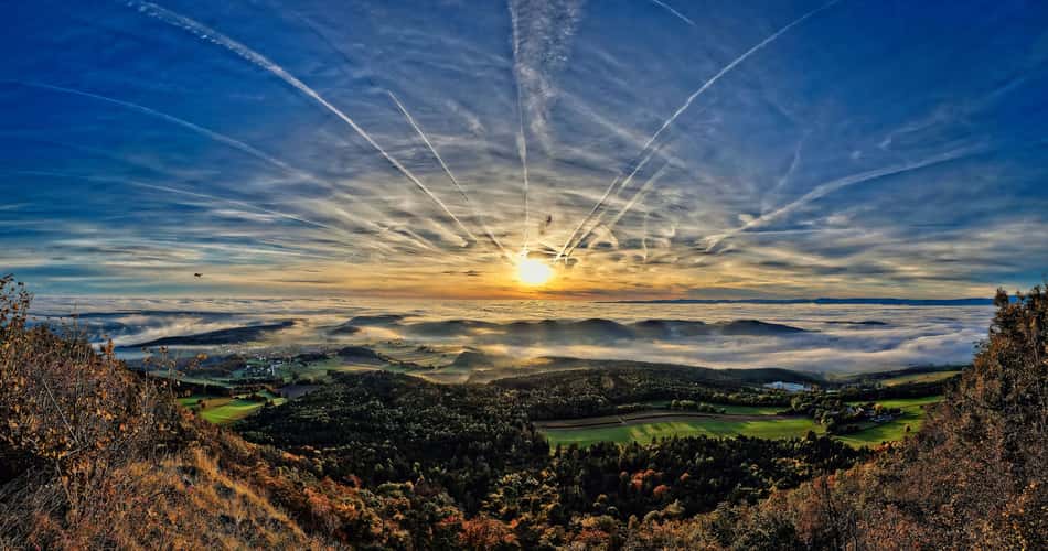 Sunrise over Wr.Neustadt