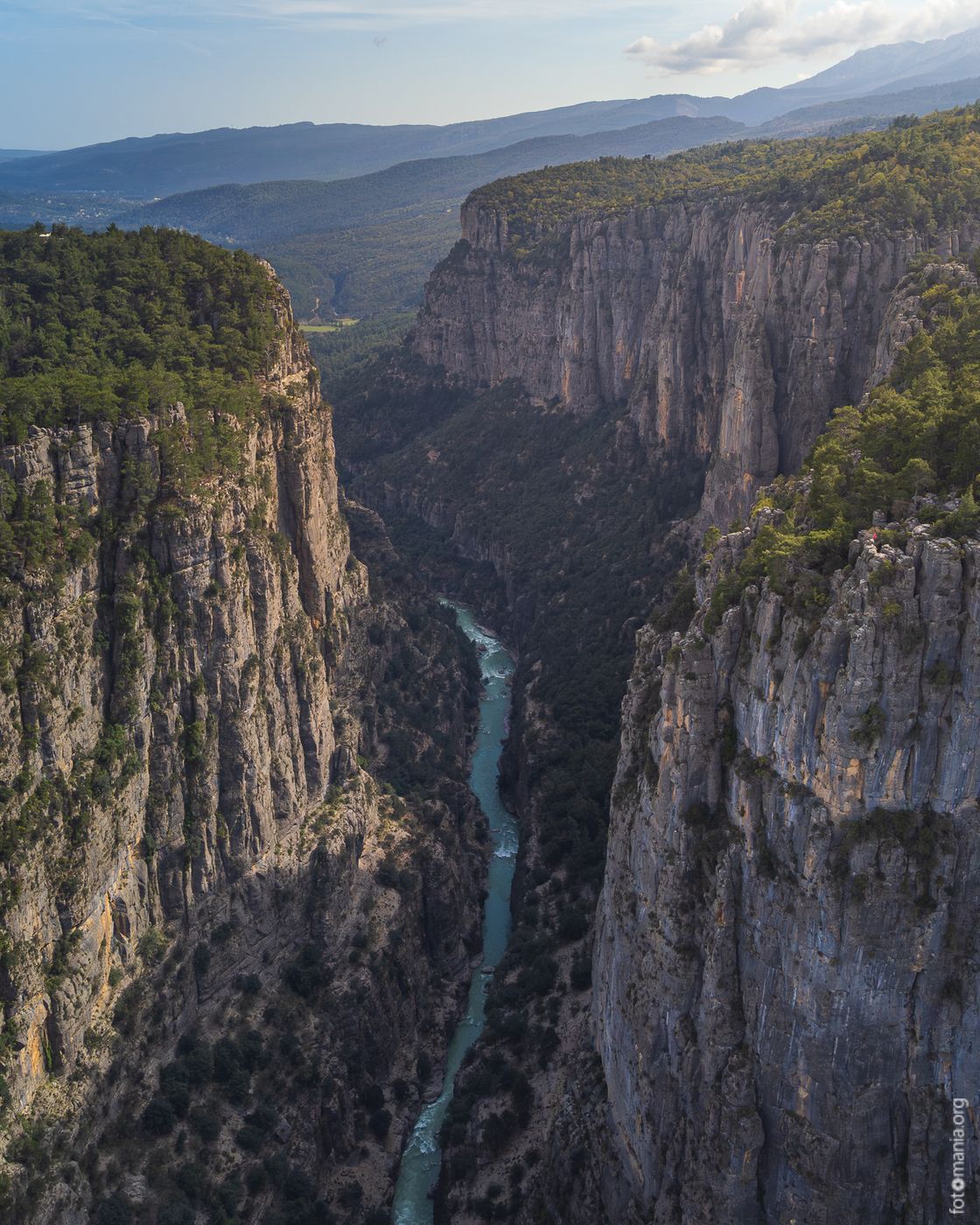 Tazi Canyon (drone), Turkey (Türkiye)