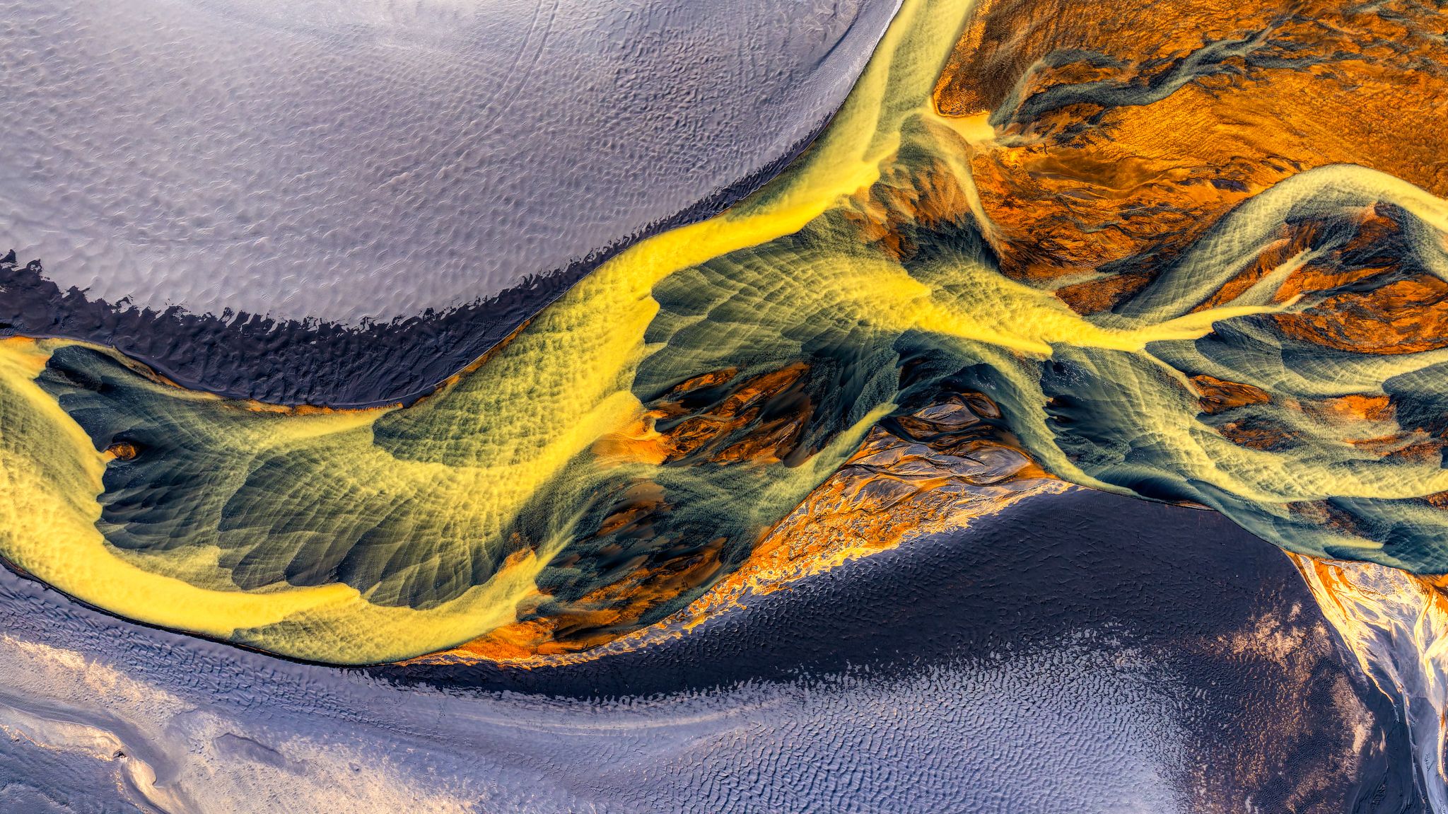 The snake river, Iceland