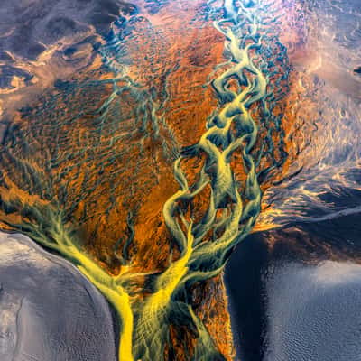 The snake river, Iceland