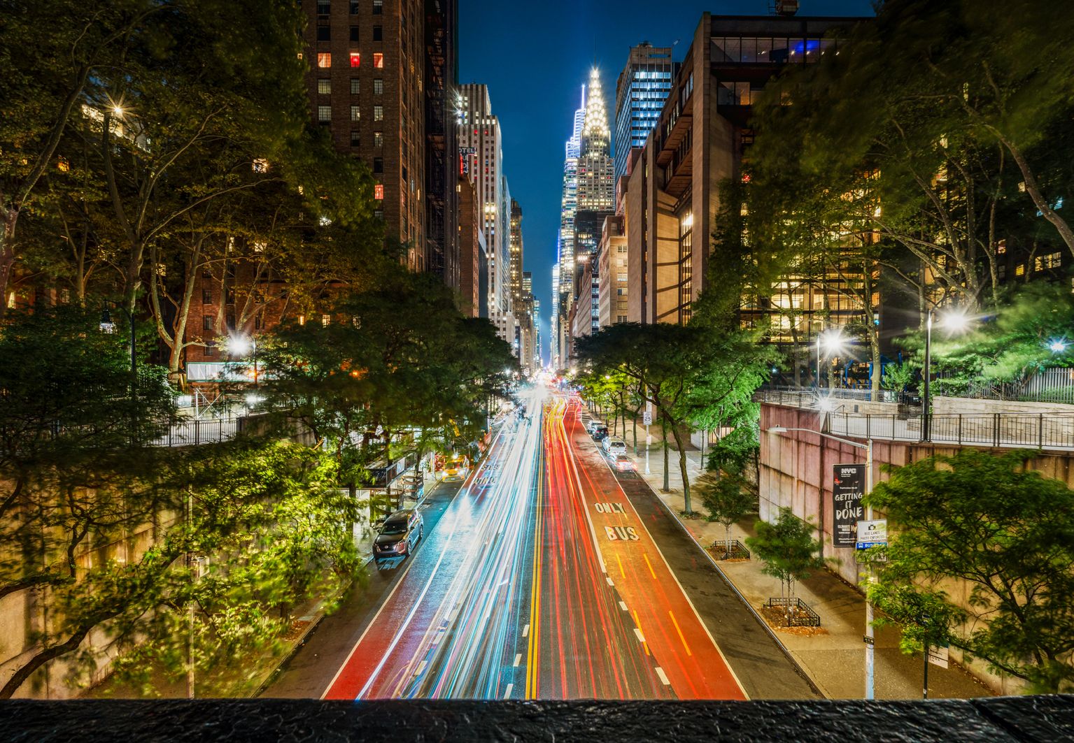Tudor city in Manhattan, New York City, USA
