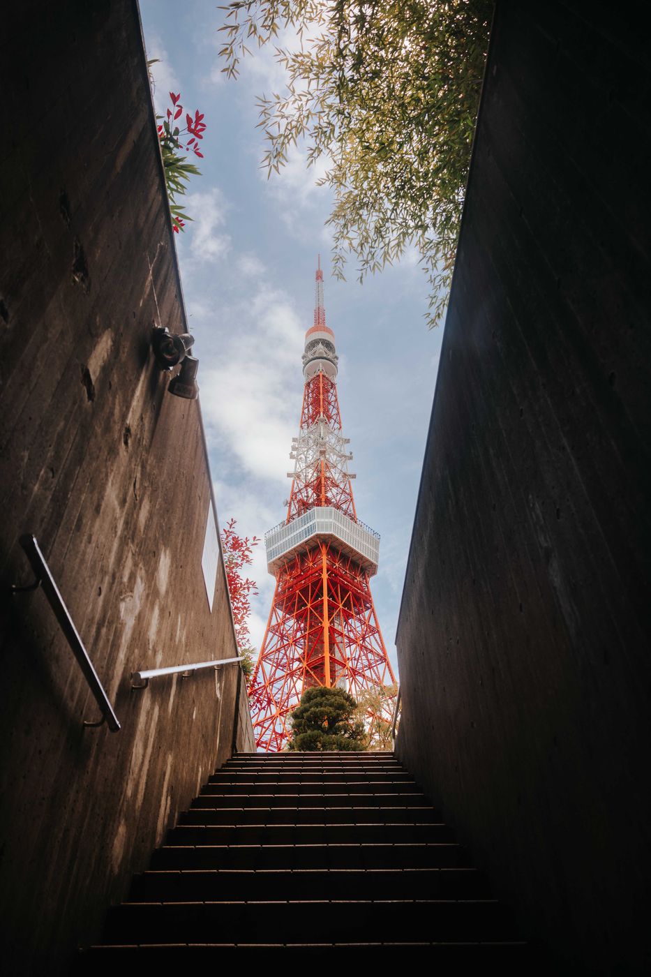 Underground garage, Toyko Tower, Japan