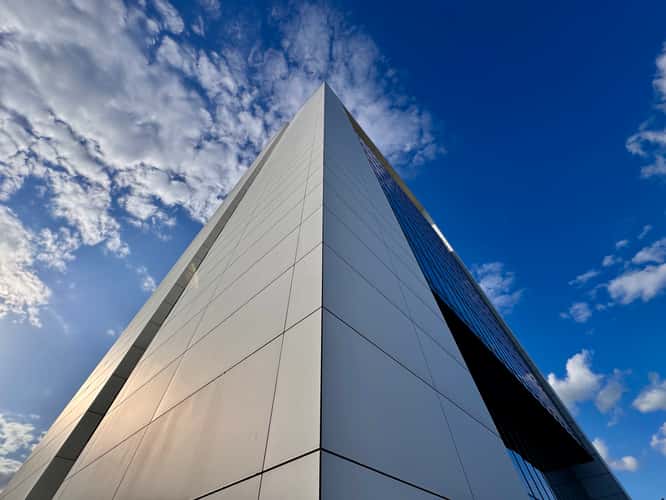 Venlo Futuristic White Building