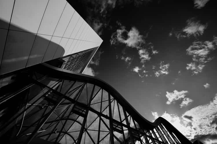 Venlo Futuristic White Building