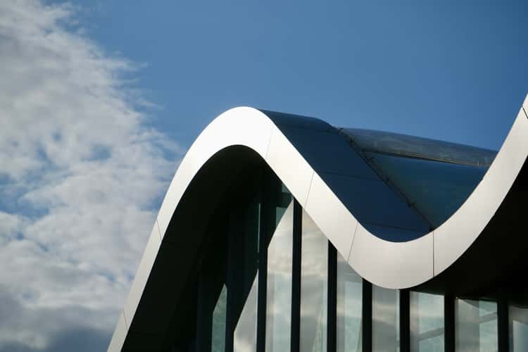 Venlo Futuristic White Building