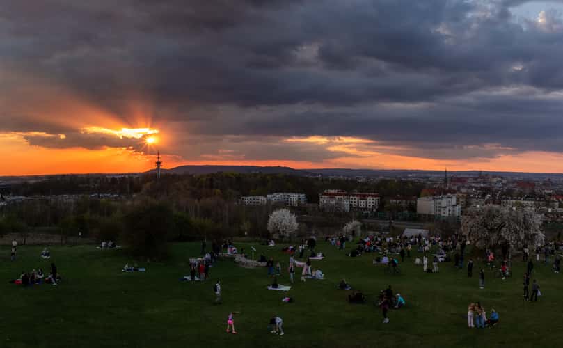 View on Kraków