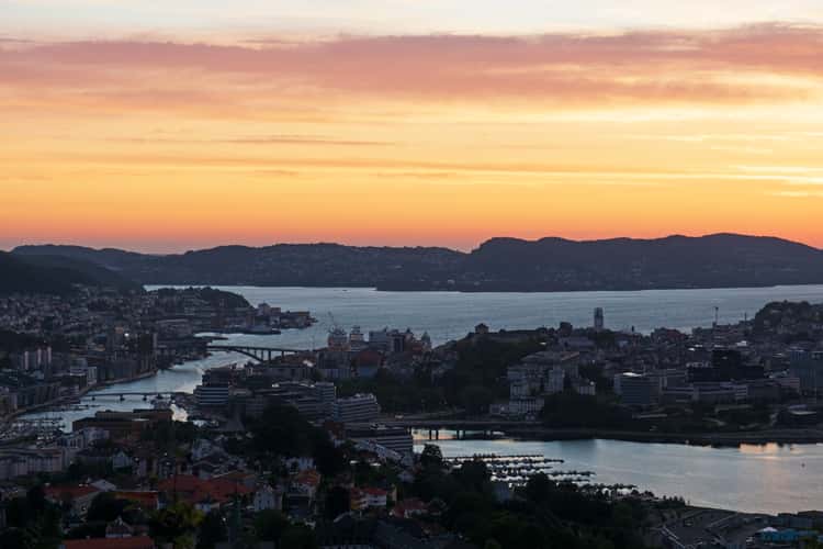 View over Bergen, Norway