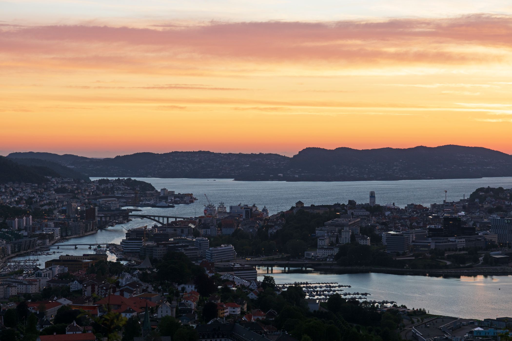 View over Bergen, Norway, Norway