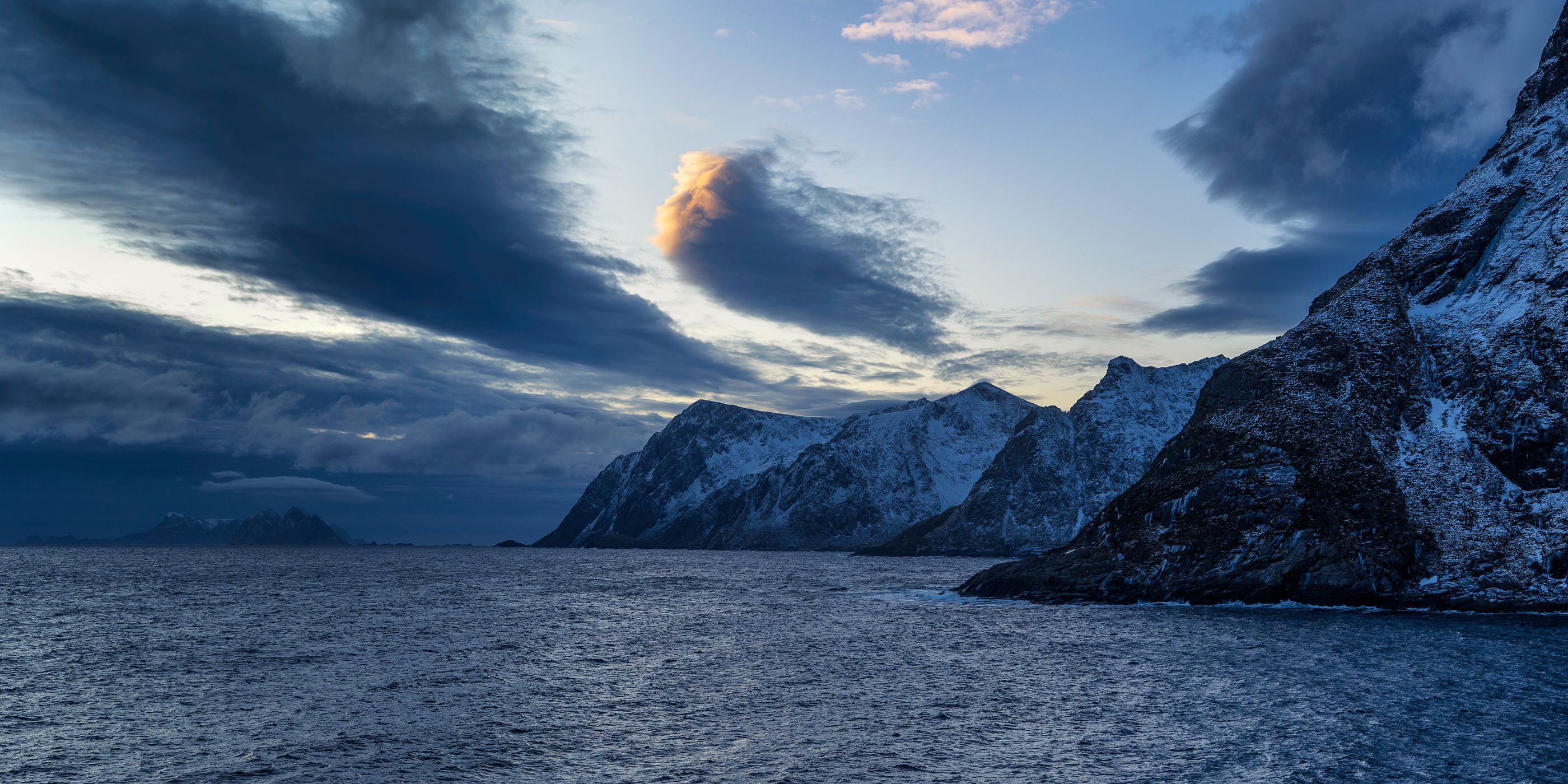 Viewpoint beyond Å Lofoten, Norway