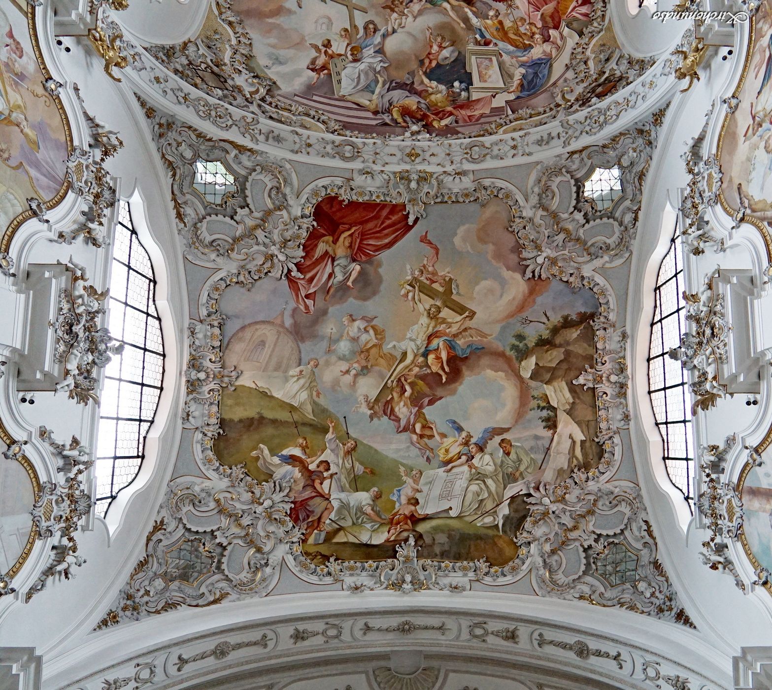 Welfenmünster Steingaden interior, Germany