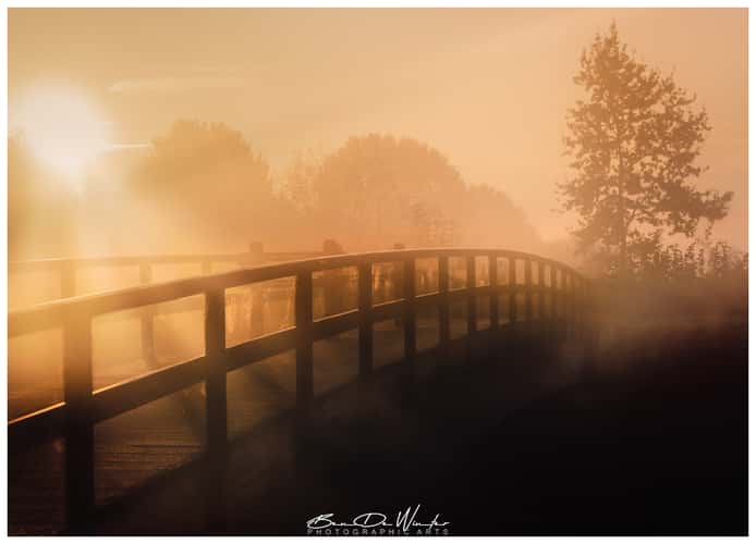 Wooden Demer bridge