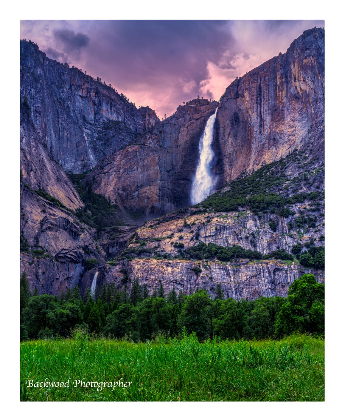 Yosemite Fall, Dawn, USA