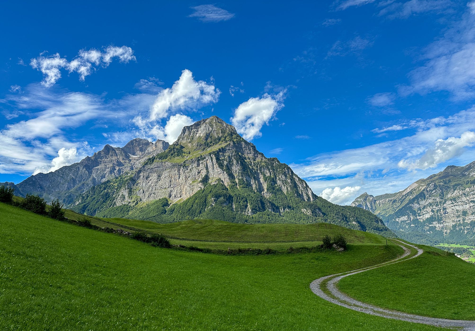 Above Ennenda, Switzerland