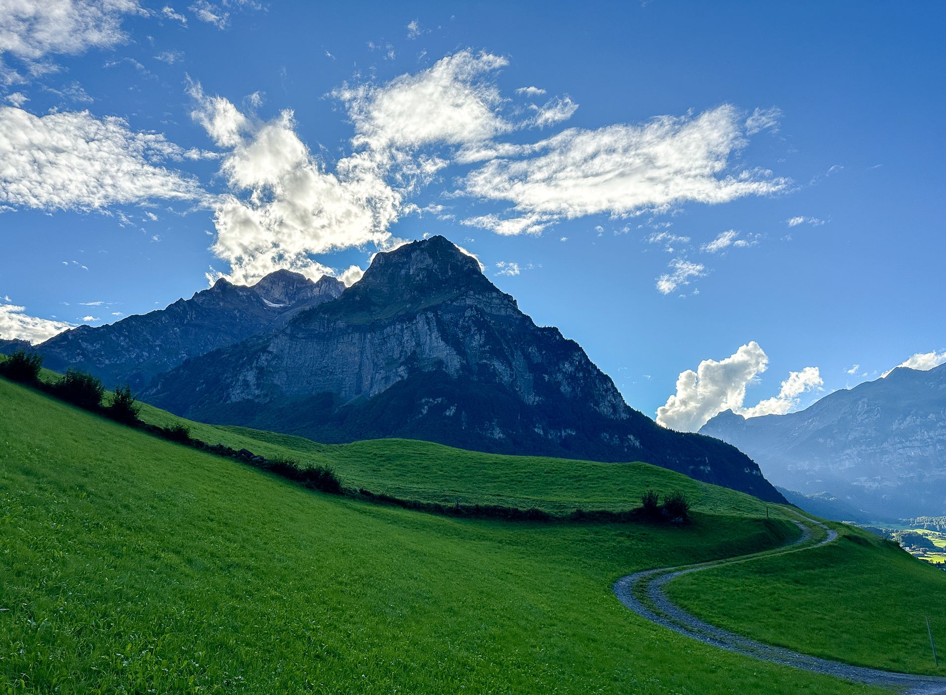 Above Ennenda, Switzerland
