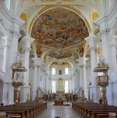 Abteikirche St. Ulrich und Afra interior