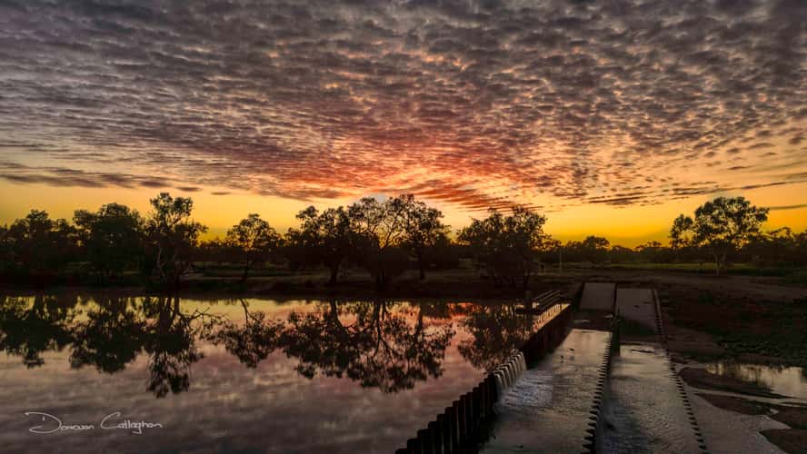 Allan Tannock Weir, Cunnamulla , Queensland