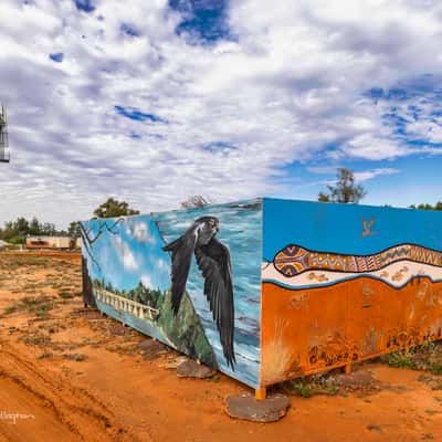 Artwork, Windorah, Queensland,, Australia