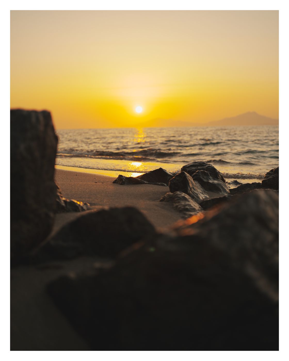 Beach Sunset, Greece